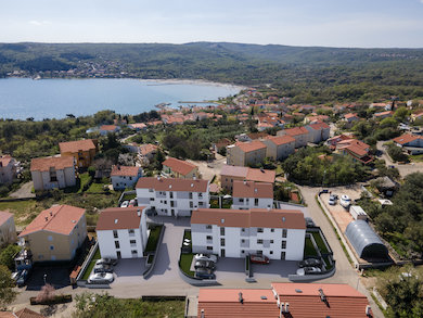 Sodobno stanovanje z vrtom naprodaj, Panorama Krk, 3–1